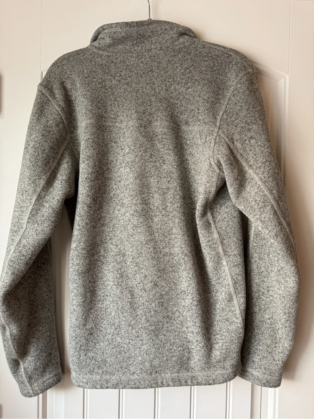 The North Face Men’s S Gray Quarter Zip Sweater Fleece Pullover